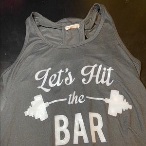 Work out tank top